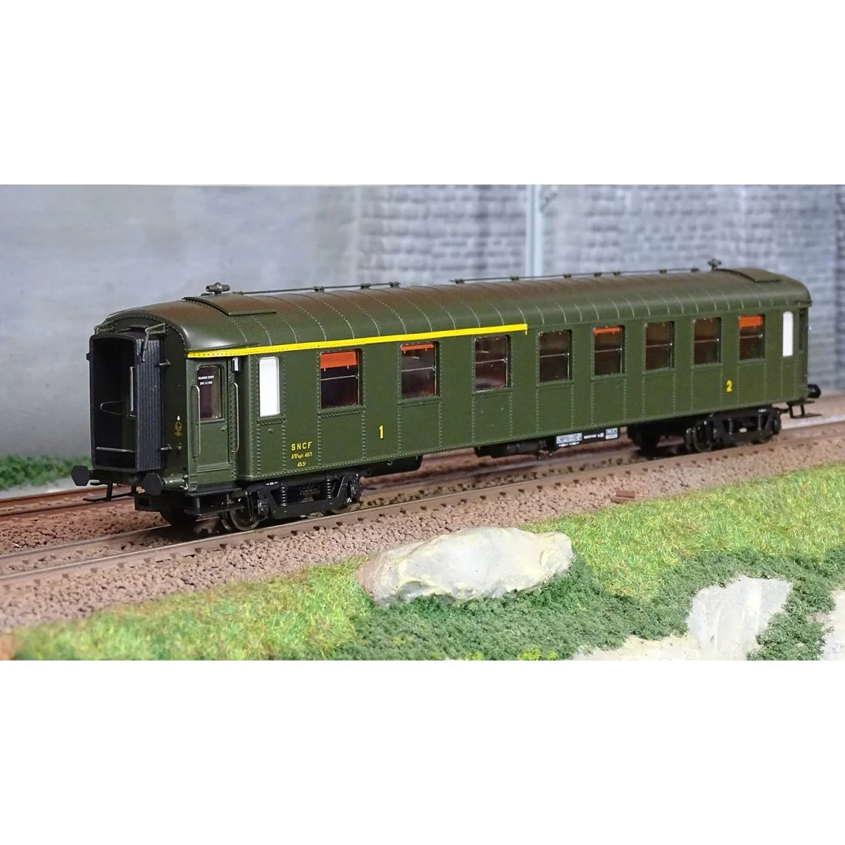 Ree Modeles VB385 OCEM RA Short Passenger Car, SNCF, A3B5 ex-Midi G...