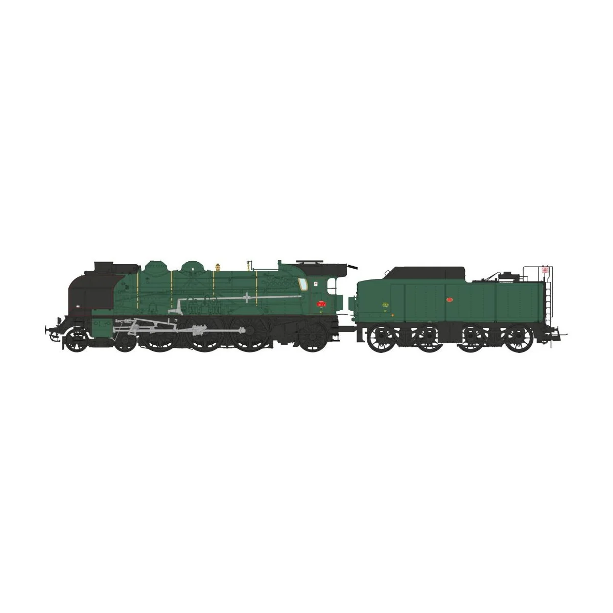 Ree Modeles MB132 Steam Locomotive 2-231 K 4, ex-PLM, Boulogne - MB...