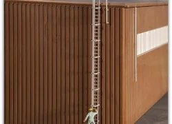 Faller 180922 Model kit, fire escape ladder, safety rails and balus...