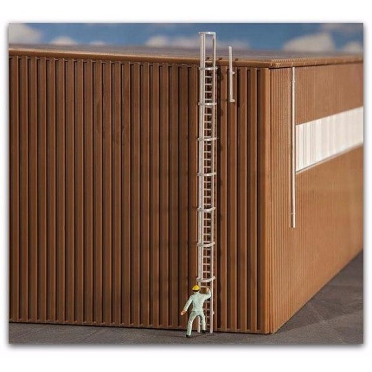 Faller 180922 Model kit, fire escape ladder, safety rails and balus... Faller_180922-Faller 180922 Model kit, fire escape ladder, safety rails and balusters - Faller_180922