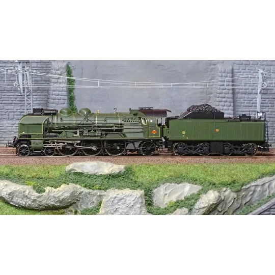 MB-136-Ree Modeles MB136 Steam Locomotive 2-231 K 44, Green, Calais