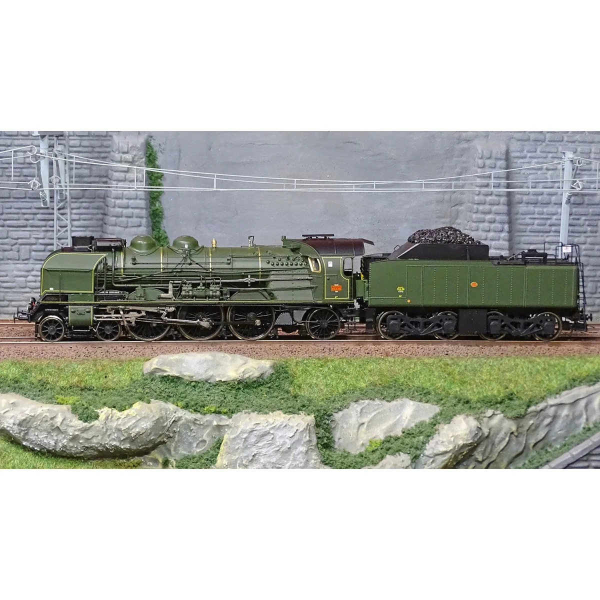 Ree Modeles MB136 Locomotive à vapeur 2-231 K 44, Vert, Calais Ree Modeles MB-136 - 2