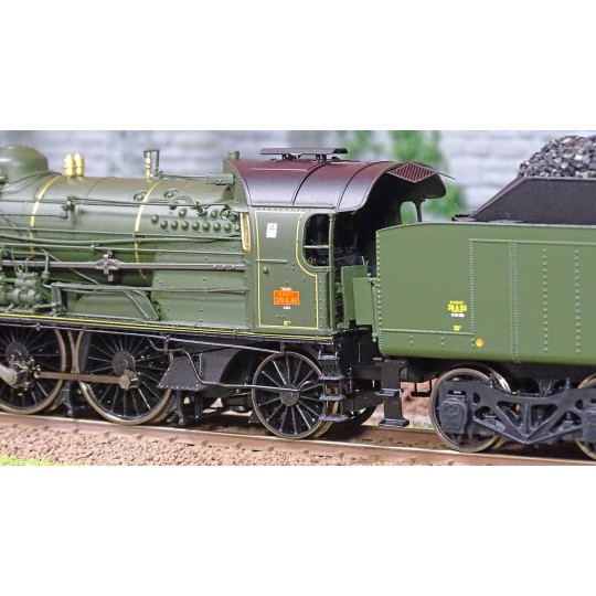 MB-136-Ree Modeles MB136 Steam Locomotive 2-231 K 44, Green, Calais