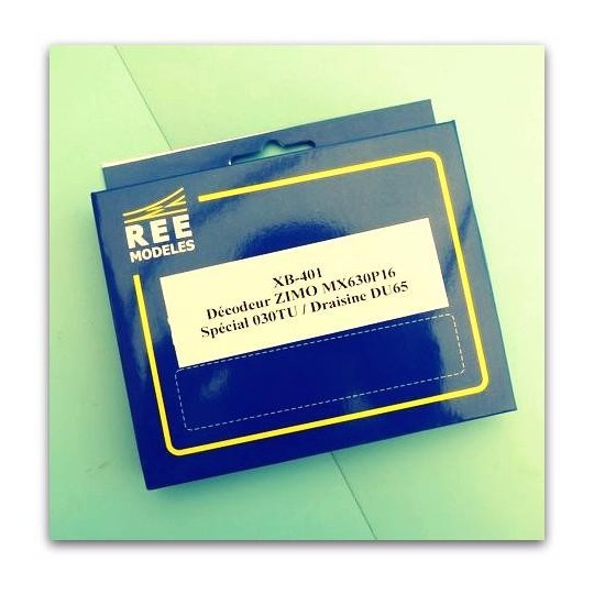XB-401-Ree Modeles XB 401 Zimo Decoder for DU 65 and 030 TU Railcars