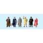 Preiser 10664 Figures, passengers - Preiser - Preiser_10664 Preiser_10664-Preiser 10664 Figures, Passengers - Preiser_10664