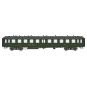 VB-370-Ree Modeles VB370 Bacalan Buffet C4s coach, SNCF, black roof, ladders