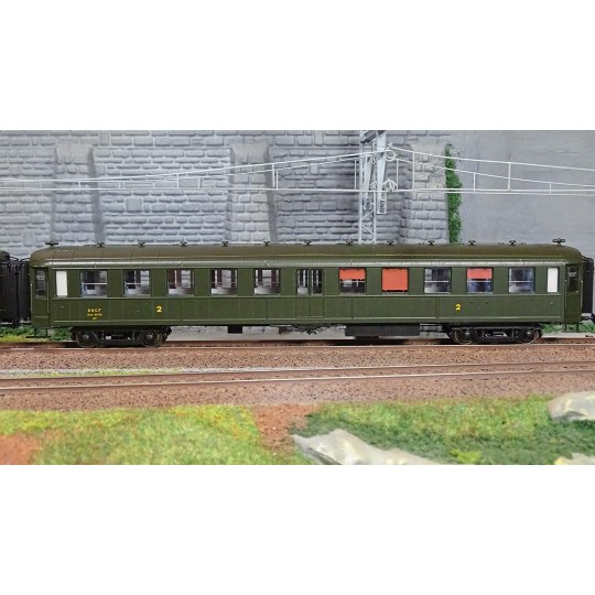 VB-371-Ree Modeles VB371 Set of 3 Bacalan B11/B11/B3 coaches, SNCF