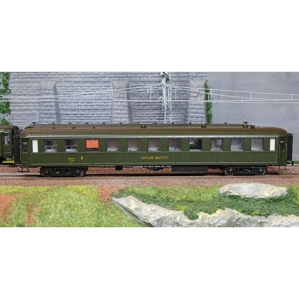 Ree Modeles VB371 Set of 3 Bacalan B11/B11/B3 coaches, SNCF - VB-371