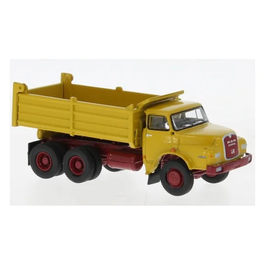 Brekina 78102 MAN 26.280 tipper truck, yellow/red Sai_78102-Brekina 78102 MAN 26.280 tipper truck, yellow/red