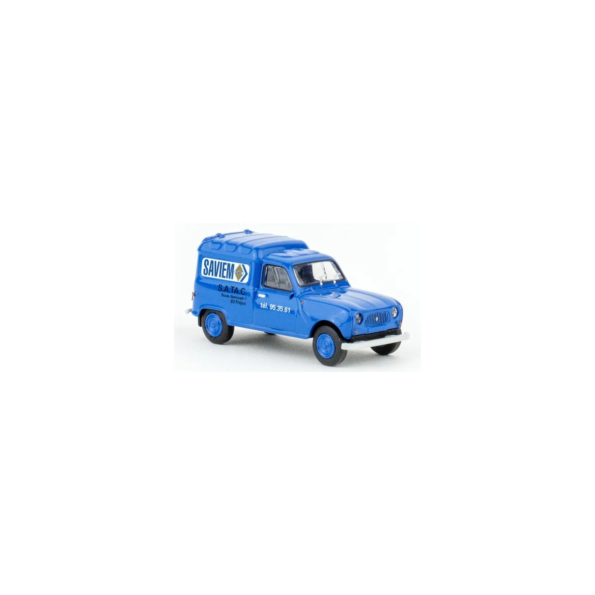 Brekina 14757 Renault 4 van, SAVIEM blue - Sai_2457