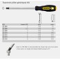 PRX-22208-Proxxon 3mm Hex Socket Screwdriver (Ball Head)