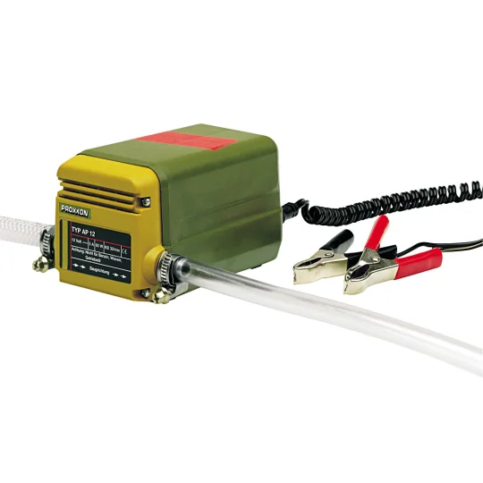 AP 12 - Pompe aspirante d'huile 12 Volts Proxxon Proxxon PRX-25262 - 1 PRX-25262-AP 12 - Pompe aspirante d'huile 12 Volts Proxxon - PRX-25262