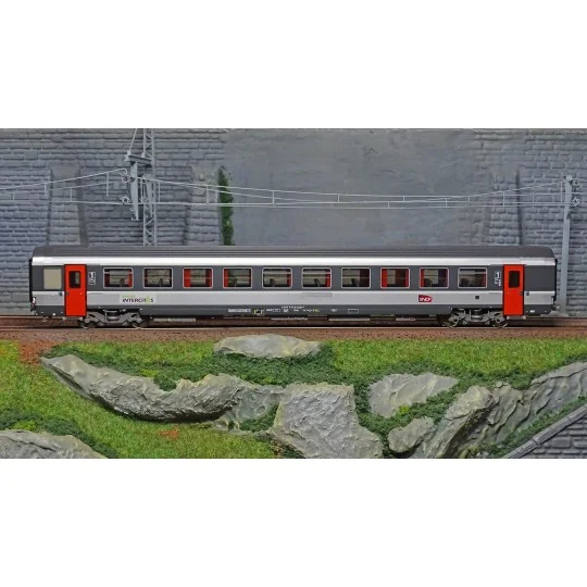 Lsm_40613-LS Models 40613 Voiture VTU Corail Intercités, A10tu PLC, SNCF, logo carmillon