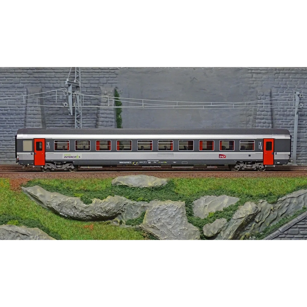 LS Models 40613 Voiture VTU Corail Intercités, A10tu PLC, SNCF, logo carmillon Ls models Lsm_40613 - 2