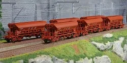 Ree modeles WB798 Set de 6 wagons trémie F70 Eads, SGW, ep. IV Ree Modeles WB-798 - 1