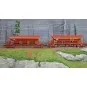 Ree Models WB803 Set of 3 F70 Facs hopper wagons, STVA / SWG / Mall... WB-803-Ree Models WB803 Set of 3 F70 Facs hopper wagons, STVA / SWG / Mallet, epoch V-VI
