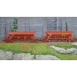 WB-803-Ree modeles WB803 Set de 3 wagons trémie F70 Facs, STVA / SWG / Mallet, ep. V-VI