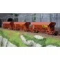 Ree Models WB803 Set of 3 F70 Facs hopper wagons, STVA / SWG / Mall... WB-803-Ree Models WB803 Set of 3 F70 Facs hopper wagons, STVA / SWG / Mallet, epoch V-VI