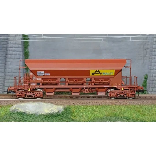 WB-802-Ree modeles WB802 Wagon trémie F70 Facs, Sablières MALET, ep. VI