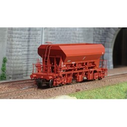 Ree modeles WB807 Wagon trémie à Ballast F70 Uas, SNCF, INFRA V, ep. V-VI Ree Modeles WB-807 - 1