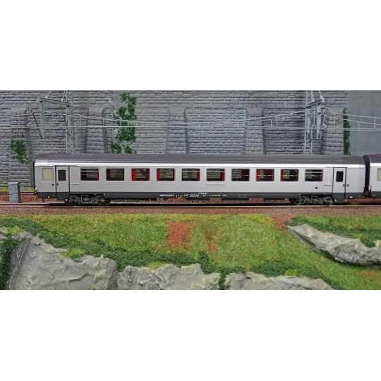 Lsm_40996-LS Models 40996 Set de 2 voitures VTU PLC, affrètement avant pelliculage, A10rtu, SNCF, logo carmillon