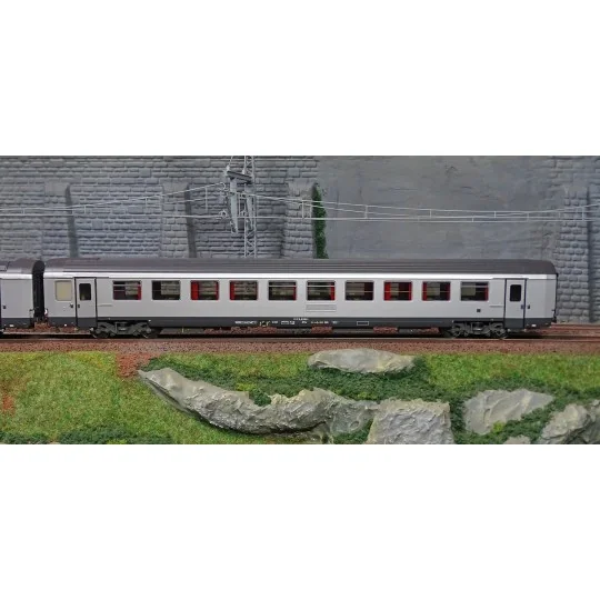 Lsm_40996-LS Models 40996 Set de 2 voitures VTU PLC, affrètement avant pelliculage, A10rtu, SNCF, logo carmillon