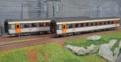 LS Models 40997 Set de 2 voitures PLC, affrètement, A10rtu, livrées Corail, SNCF, logo nouille Ls models Lsm_40997 - 1