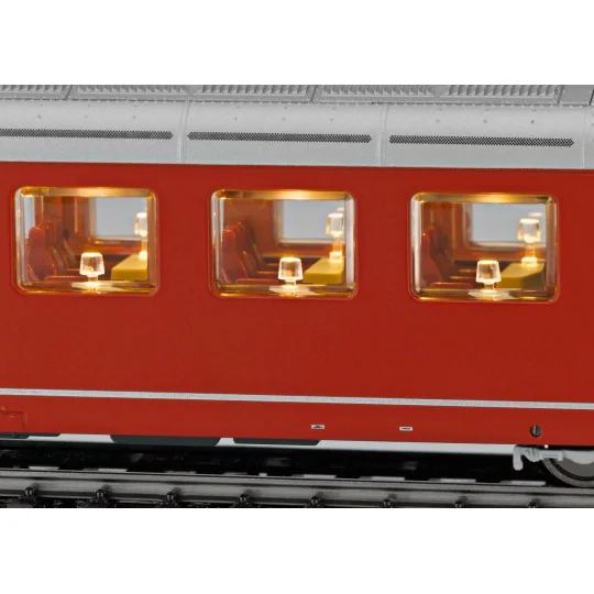 Marklin_39260-Marklin 39260 Double Electric Railcar RAe 4/8, SBB, Digital Sound, 3 Rails