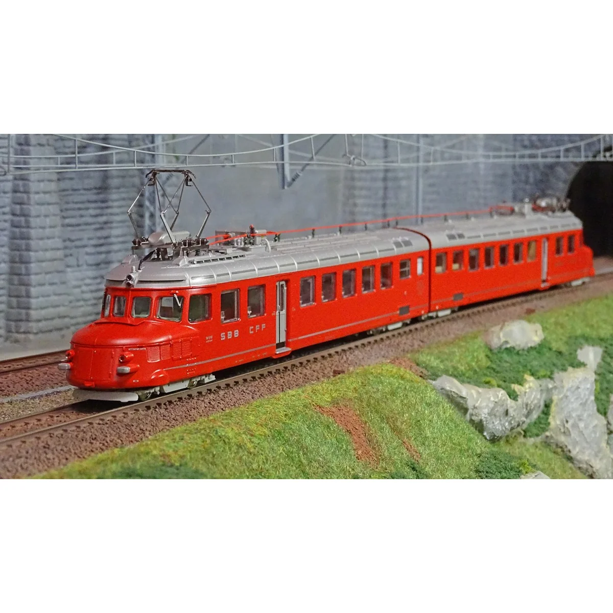 Marklin 39260 Double Electric Railcar RAe 4/8, SBB, Digital Sound, ...
