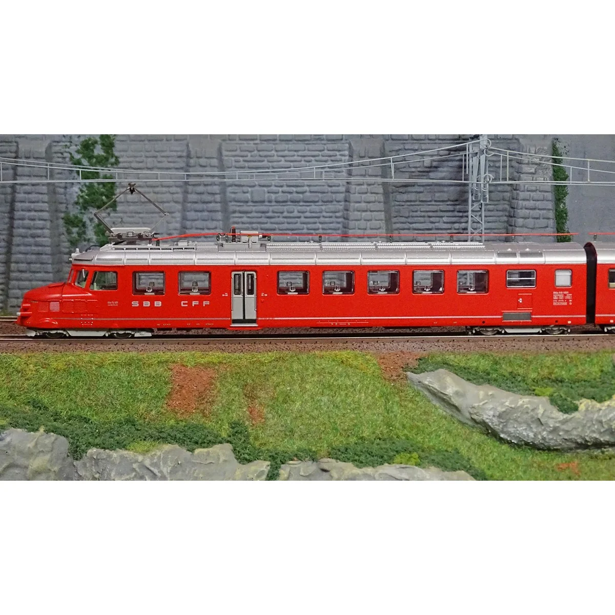 Marklin 39260 Double Electric Railcar RAe 4/8, SBB, Digital Sound, ...