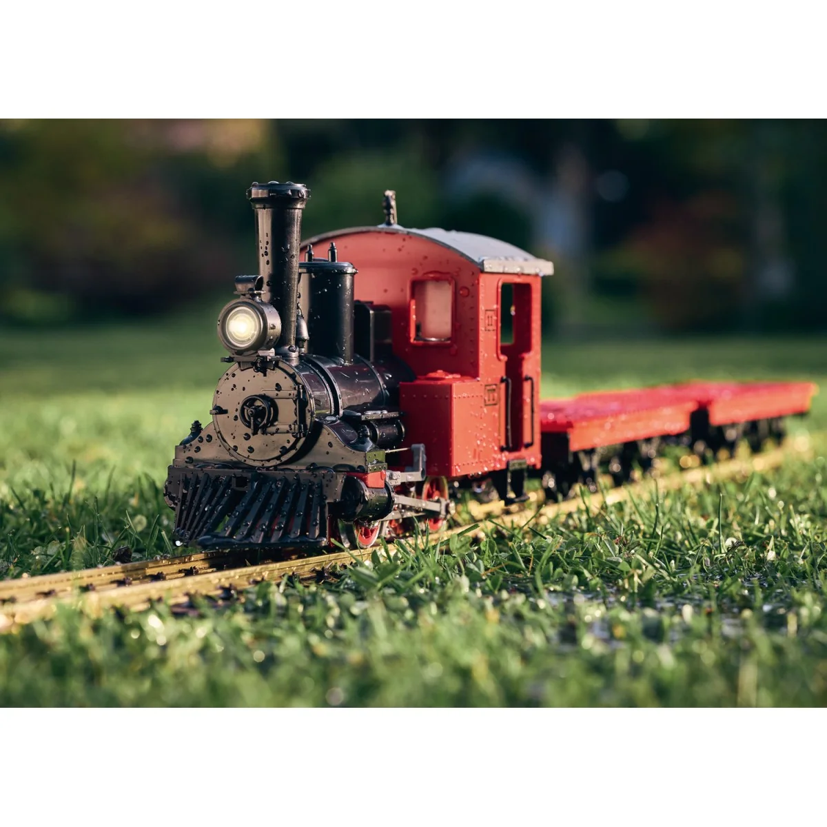 LGB 90463 Starter set of building bricks (Lego type), with steam lo...