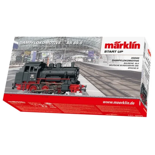 Marklin_30000-Marklin 30000 Class 89.0 Steam Locomotive, SNCF, Digital, 3-Rail