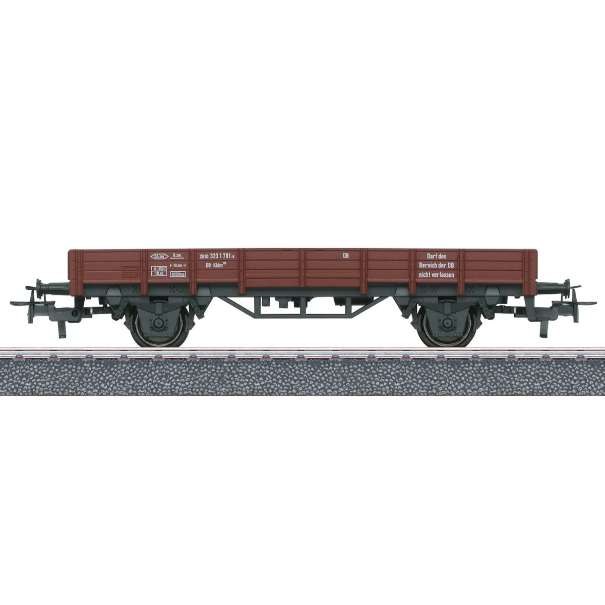 Marklin 4423 Low-sided wagon Type Kklm 505, DB Marklin 4423 Low-sided wagon Type Kklm 505, DB