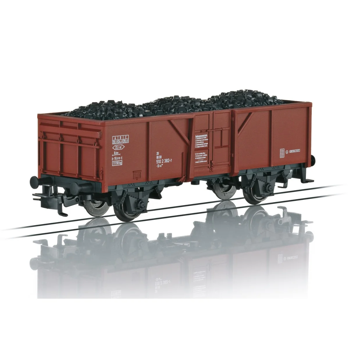 Marklin 4431 Dump wagon, DB, loaded with coal Marklin 4431 Dump wagon, DB, loaded with coal