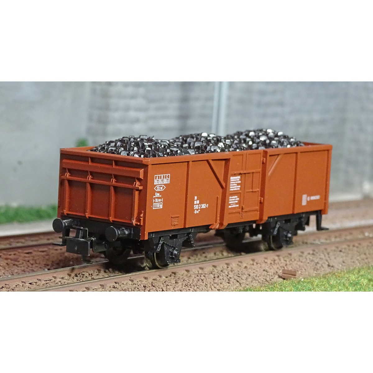 Marklin 4431 Dump wagon, DB, loaded with coal - Marklin_4431