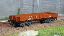 Marklin 4473 Wagon à bords bas à bogies Type Rlmms, DB Marklin Marklin_4473 - 1