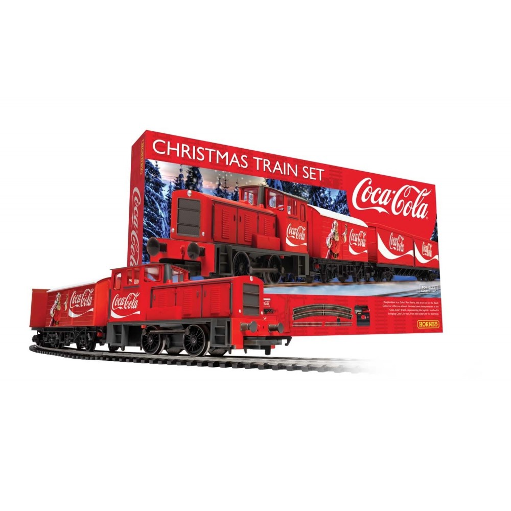 Coffret de départ train Noël Coca Cola - Hornby R1233