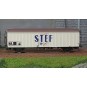Lsm_30235-LS Models 30235 Set of 2 short HI refrigerated wagons, blue STEF livery, grey roof, pre-UIC SNCF markings