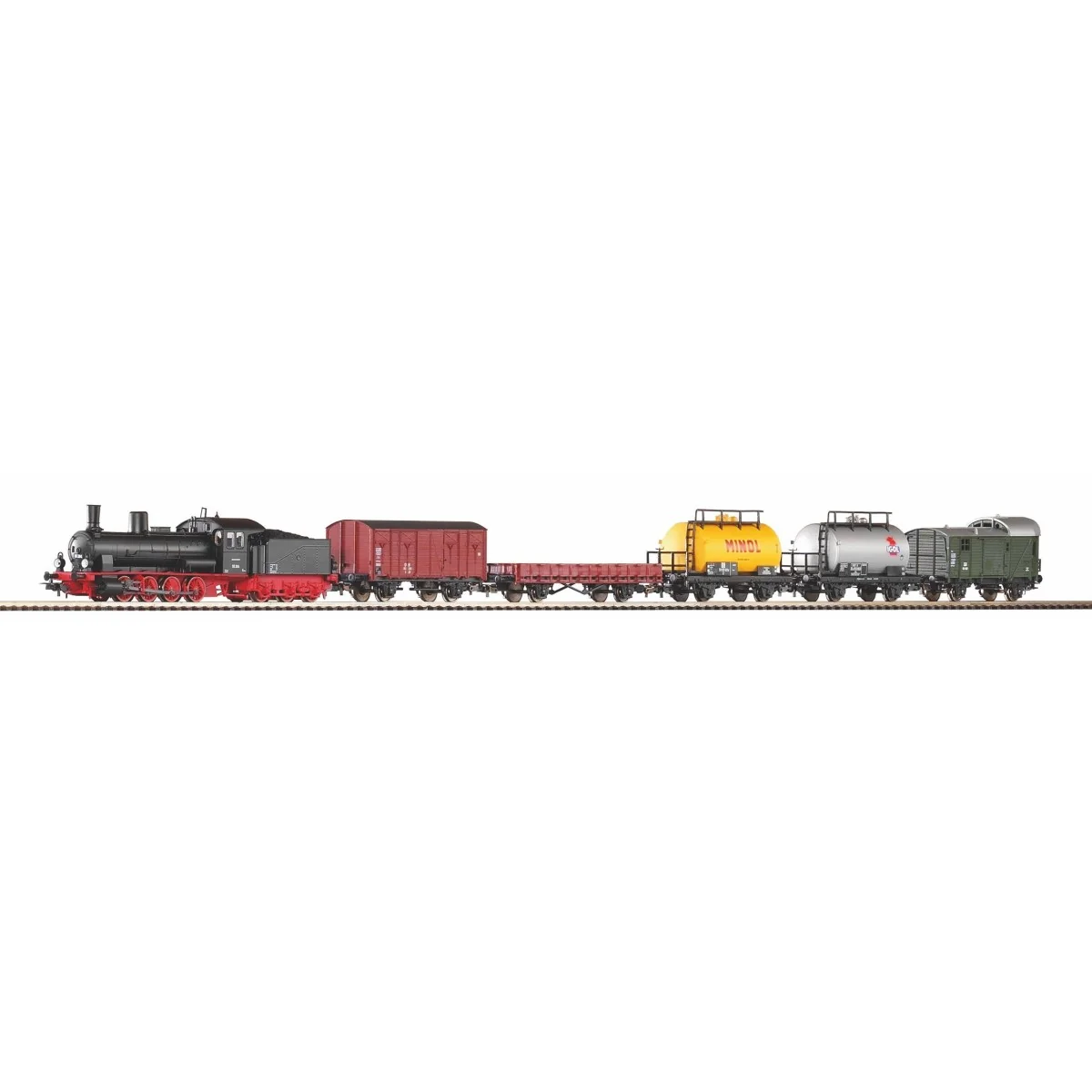 Piko 57123 Coffret de départ analogique locomotive vapeur G7 et 5 wagons marchandise Piko Piko_57123 - 2 Piko 57123 Coffret de départ analogique locomotive vapeur G7 et 5 wagons marchandise Piko Piko_57123 - 2