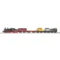 Piko 57123 Analog Starter Set with G7 Steam Locomotive and 5 Freigh... Piko_57123-Piko 57123 Analog Starter Set with G7 Steam Locomotive and 5 Freight Wagons