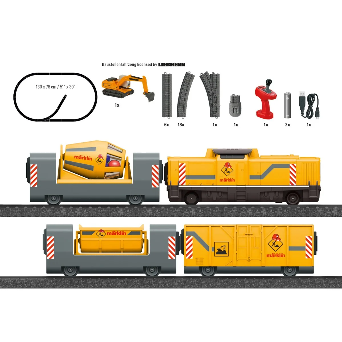 Marklin 29346 "Construction Site" Starter Set - My World - Marklin_...