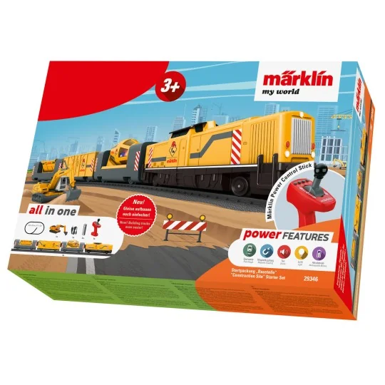 Marklin_29346-Marklin 29346 "Construction Site" Starter Set - My World