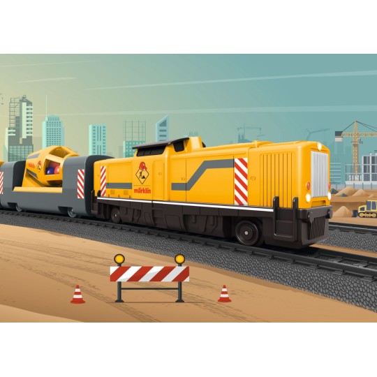 Marklin_29346-Marklin 29346 Coffret de départ "Chantier " - My World