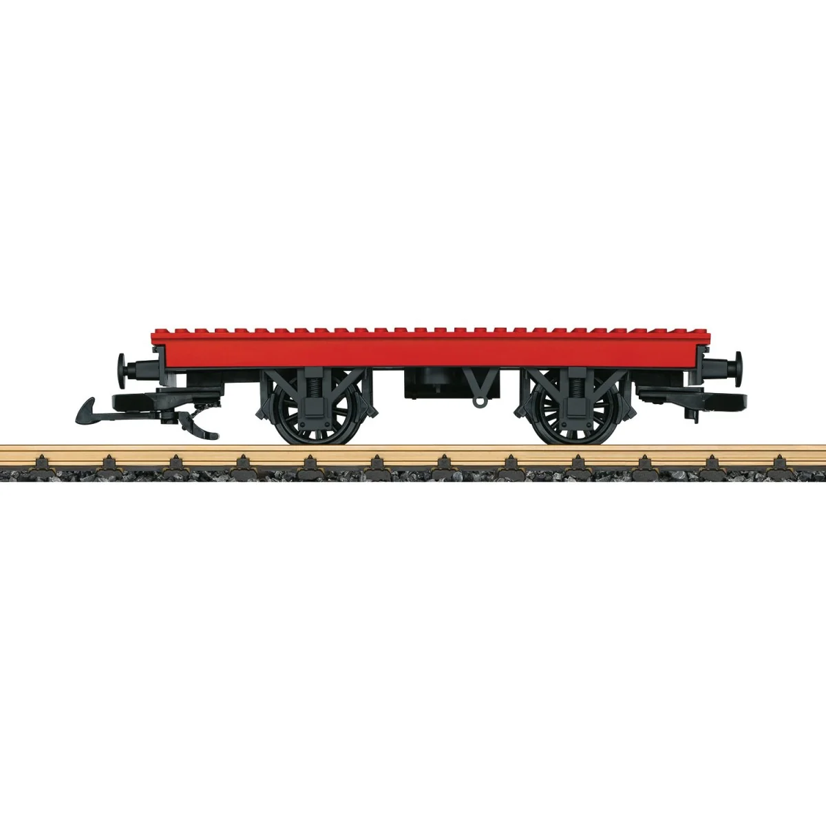 LGB 94063 Flat wagon for building bricks (Lego type), G scale