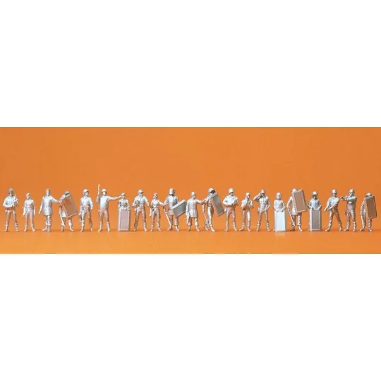 Preiser 16350 Personnages, police en action Preiser Preiser_16350 - 1 Preiser_16350-Preiser 16350 Personnages, police en action