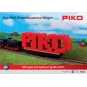 Piko 58405 Construction Wagon for Lego Bricks PIKO_58405-Piko 58405 Construction Wagon for Lego Bricks