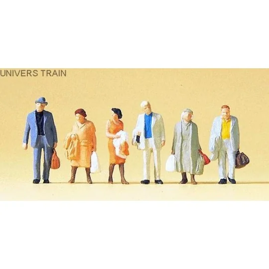 Preiser 14027 characters, travelers - PREISER_14027 PREISER_14027-Preiser 14027 characters, travelers - PREISER_14027