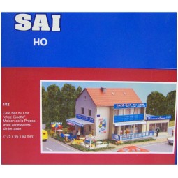 Sai 182 Café bar du loir, chez Ginette, maison de la presse - Sai -...