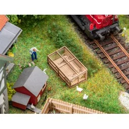 Faller 180312 Model Kit, Wooden Enclosure for Small Animals - Falle...