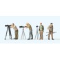 Preiser_10804-Preiser 10804 Figures, Photographers with Tripod